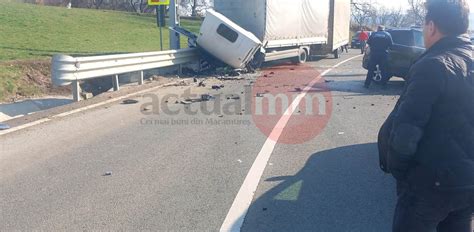 UTLIMA ORĂ ACCIDENT GRAV ÎN MARAMUREȘ Impact puternic între un o