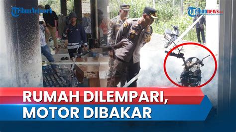 Video Rumah Ketua Relawan Prabowo Gibran Di Sumenep Diserang Motor