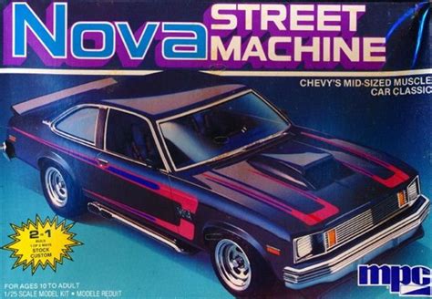 Mpc Nova Street Machine Model Cars Kits Kit Cars Car Model Chevy