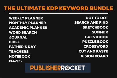 The Ultimate KDP Keyword Bundle Bundle Creative Fabrica