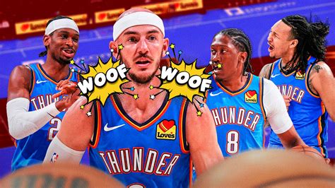 Thunder Initiates Alex Caruso In Hilarious Barking Tradition