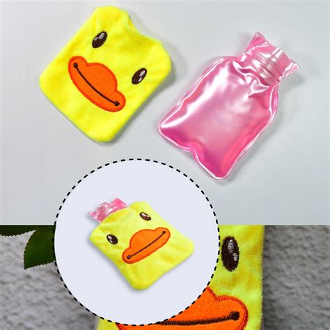 Yellow Duck Small Hot Water Bag With Cover For Pain Relief Neck Shoulder Pain And Hand