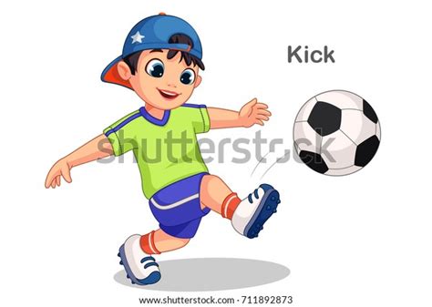 20,985 Soccer Cartoon Kicking Ball Images, Stock Photos & Vectors ...