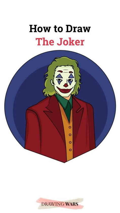 How To Draw The Joker Step By Step Easy For Beginners Step By Step