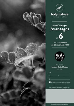 Calaméo Catalogue Avantage Body Nature Novembre Décembre 2022