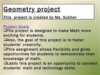 geometry project check  education