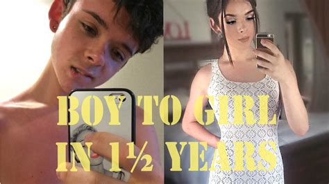 Male To Female Transition 1 5 Year Update Samanthalux Youtube