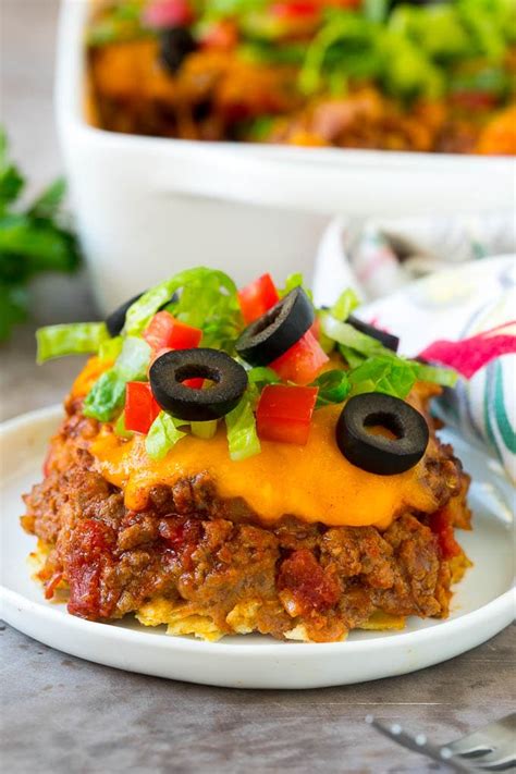 Taco Casserole Recipe Dinner At The Zoo