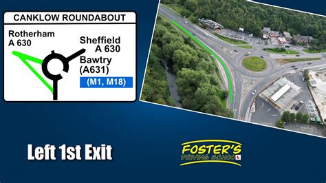 How To Do Canklow Roundabout | Left 1st Exit | From Brinsworth To Rotherham - YouTube