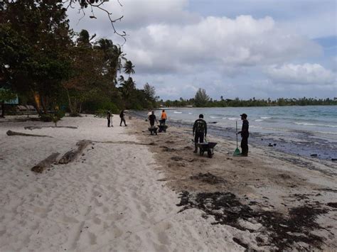 Limbah Minyak Cemari Kawasan Wisata Pengusaha Di Bintan Mengaku Resah