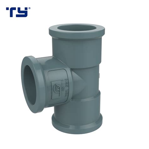 Pvc Upvc Plastic Plumbing Pipe Fittings Tee Nbr Bs Din Pipe