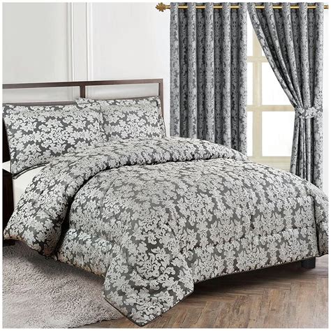 Luxurious Cream 3Pcs Quilted Jacquard Bedspread Super King Size | eBay