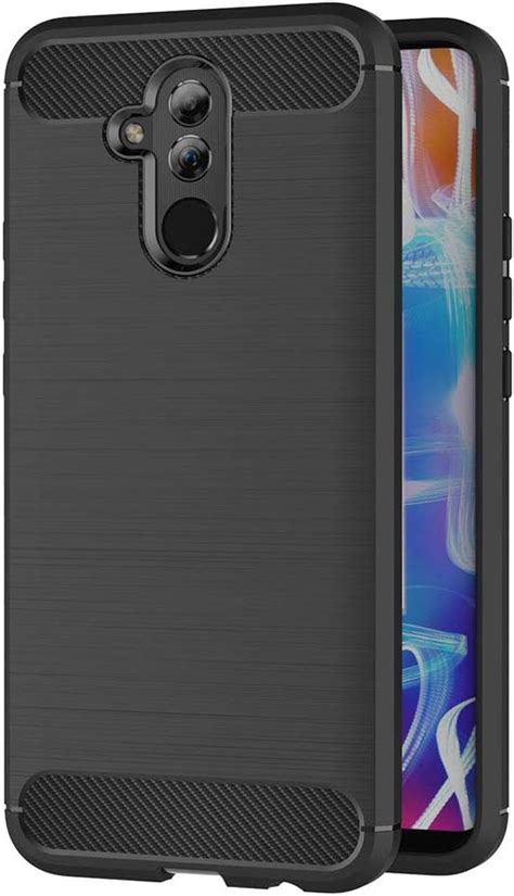 Aicek H Lle Compatible Huawei Mate Lite Schwarz Silikon Handyh Lle