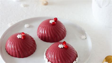 Pomegranate Panna Cotta Dairy Free Vegan Joi