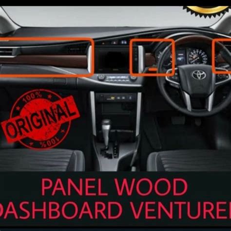 Innova Reborn VENTURER Front Dashboard Wood Panel Shopee Philippines