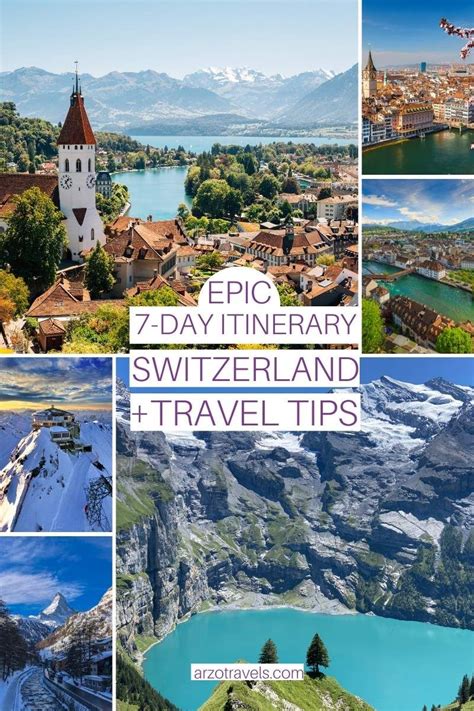 How To Spend Epic Days In Switzerland Plan Your Dream Itinerary In