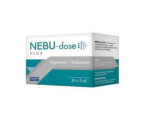 Nebu Dose Plus roztwór soli do inhalacji 30 ampułek po 5 ml Sklep