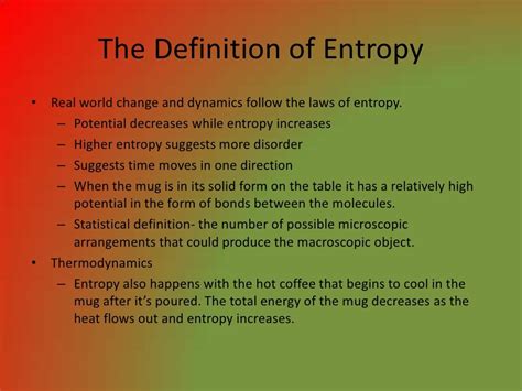 Entropy Presentation