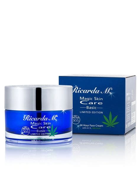 Ricarda M Gesichtspflege Msc Basic 24 Hour Face Cream Cbd Hanf 120ml Mit Anti Aging