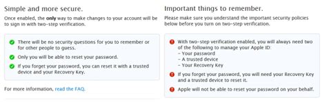 How To Set Up Two Step Verification For Your Apple Id Itunes Account