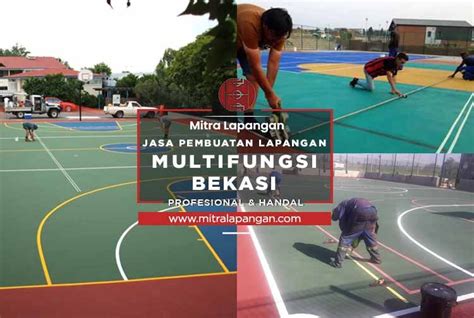 Harga Jasa Pembuatan Lapangan Multifungsi Bekasi Mitra Lapangan