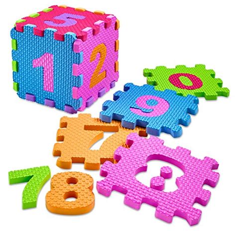 Eva Foam Multi Color Kids Educational Floor Alphabet 36 Small Blocks