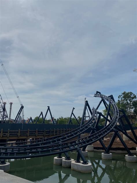 Jurassic Park Roller Coaster Update – Views from Inside the Park ...