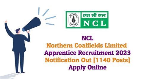 Ncl Apprentice Recruitment Notification Out Posts Apply