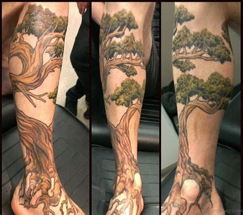 Best Tree Tattoos For Leg