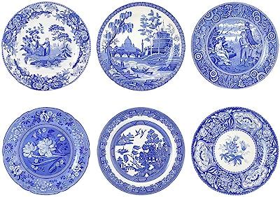 Amazon Spode Blue Italian Dinner Plates Set Of 4 10 5 Inch