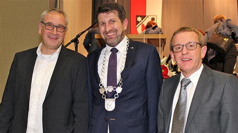 Herdwangen Schönach Neujahrsempfang mit Amtseinsetzung von