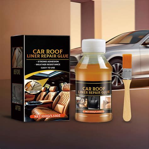 Car Roof Liner Repair Glue 100ml Heavy Headliner Adhesive Fast Dry Glue Liquid Ebay