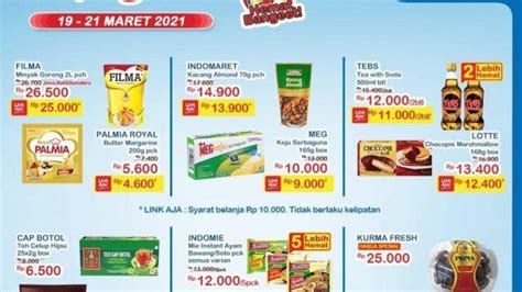 Terbaru Promo Indomaret Hanya Hari Diskon Beras Telur Minyak