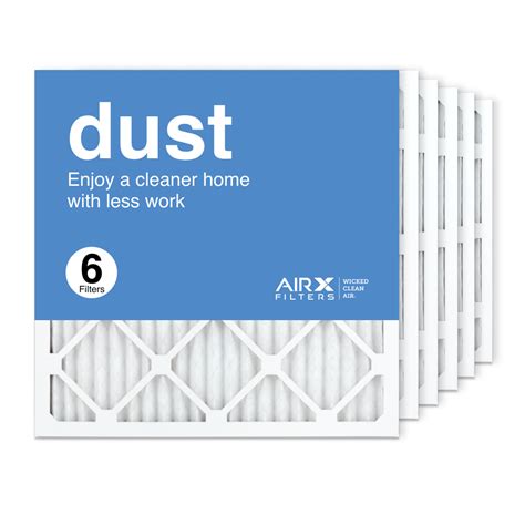 20x20x1 AIRx DUST Air Filter, 6-Pack product image