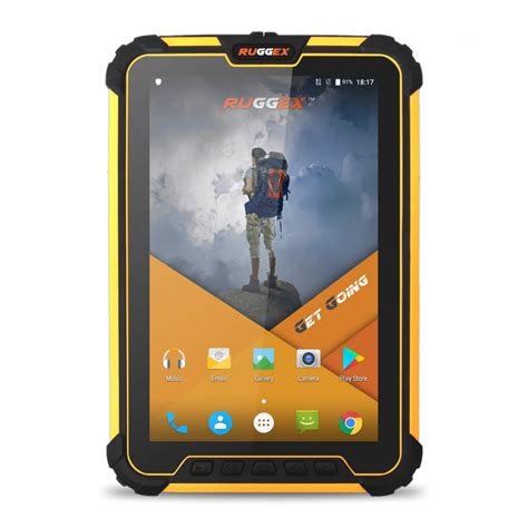 Ruggex Palm Pro Rugged Android Tough Tablet Ip Waterproof Dustproof