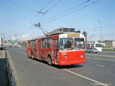 Казань, ЗиУ-682В [В00] № 2157 — Фото — Городской электротранспорт