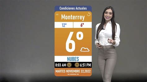 Clima En Monterrey Hoy 22 De Noviembre Máxima De 12 Grados