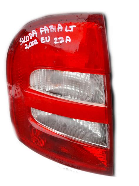 Skoda Fabia I Lampa Lewy Ty Lewa Tylna Eu Za Z Z Przodkowo Za E