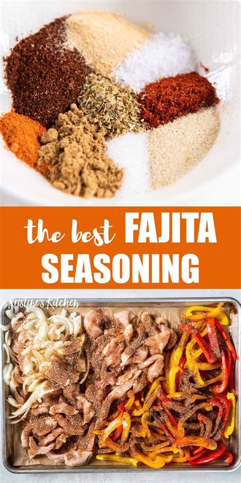 Homemade Fajita Seasoning Recipe