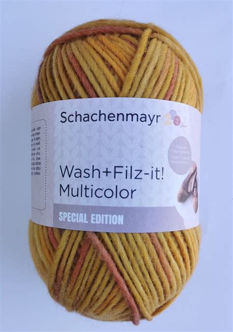 Schachenmayr Wash Filz It Multicolor G Filzwolle