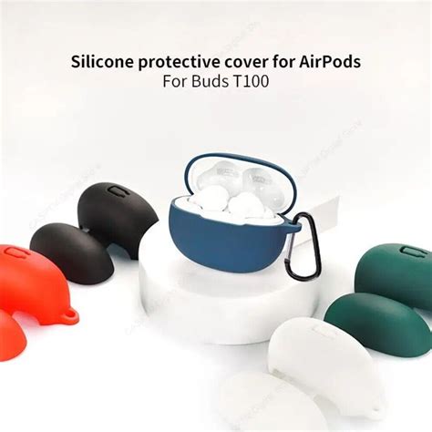 Dustproof Buds Cover Washable Earbuds Sleeve For Realme Buds T100 Home Travel Ebay