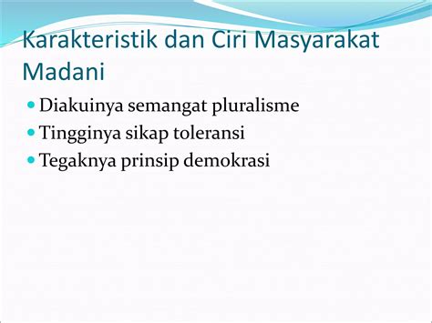 Masyarakat Madani Good Governance Dan Globalisasi Ppt