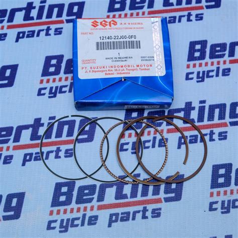 【ready Stock】 Suzuki Sgp Piston Ring Std For Raider J 115 Fi Shooter 115 Fi Genuine 12140 22j00