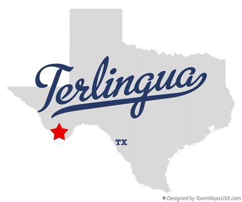 Map of Terlingua, TX, Texas