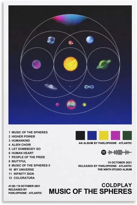 Coldplay – Music Of The Spheres Posters Starting at $9.95 By Chan Chan