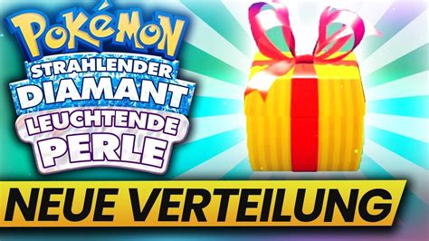 NEUES GEHEIMGESCHENK VERFÜGBAR Pokemon Strahlender Diamant und