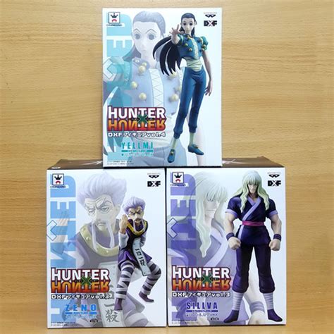 Promo HUNTER X HUNTER DXF Figure Zeno Sillva Yellmi Illumi Zoldyck