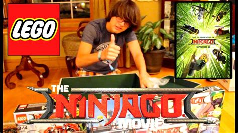 Lego Ninjago Movie Box Lego Set Unboxing Minifigure Blind Bag