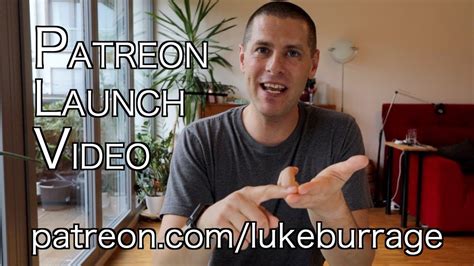 Patreon Launch Video Youtube
