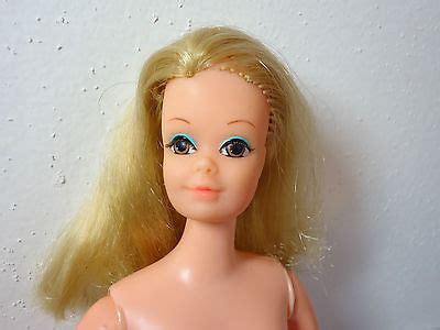 Vintage Nude Live Action Pj Doll Blonde Mattel